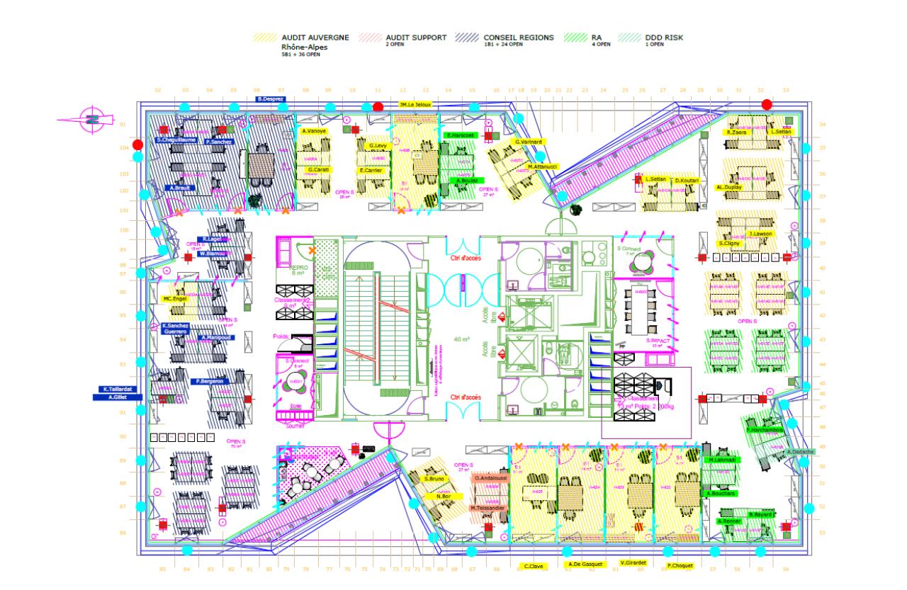 Bureau Lyon 4538m² Location bureau Lyon Rhône OLBUR2315153 32